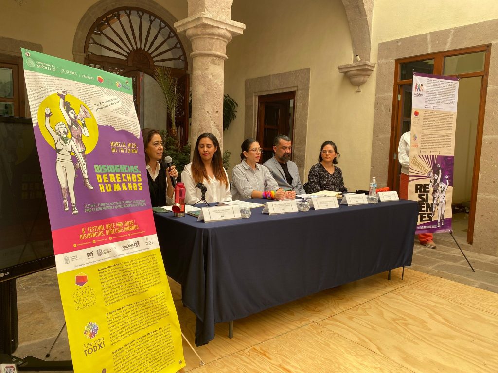 Contenedor de Arte | Presentan la programación del 8o Festival Arte Para Todxs / Disidencias, Derechos Humanos