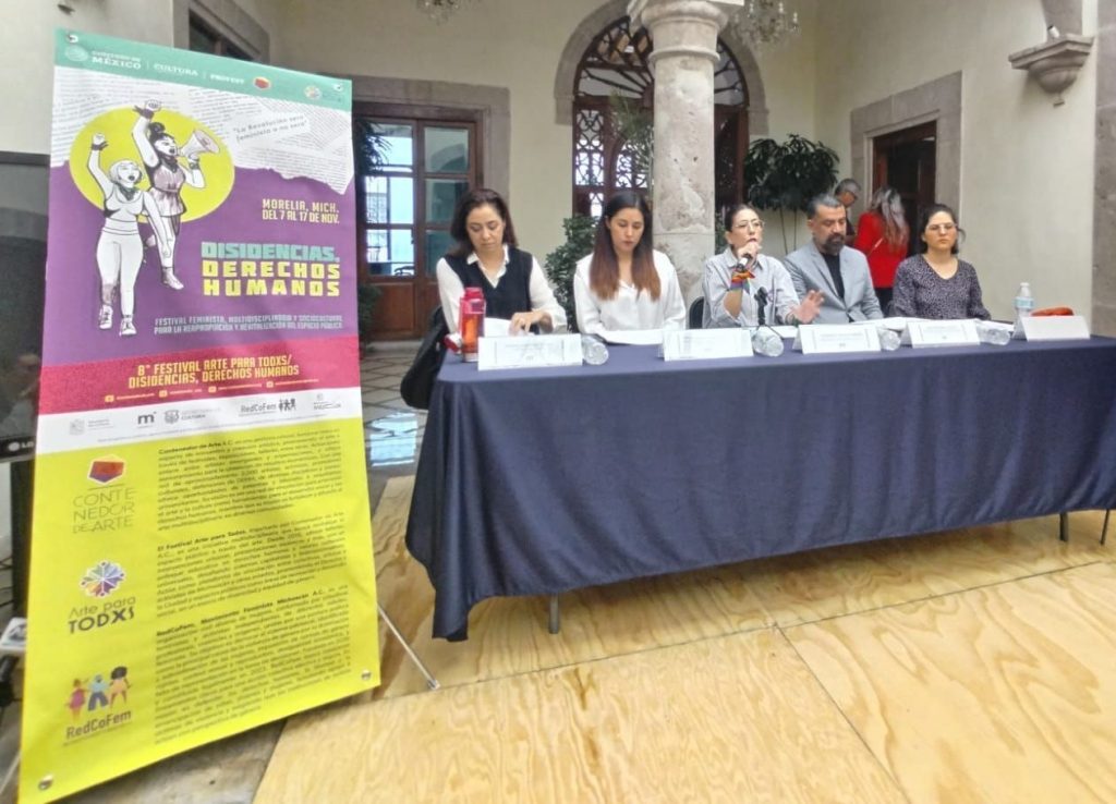 Contenedor de Arte | Presentan la programación del 8o Festival Arte Para Todxs / Disidencias, Derechos Humanos