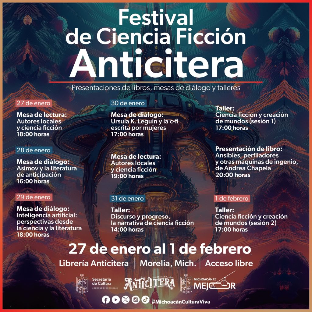 Contenedor de Arte | Explora y diviértete en el Primer Festival de Ciencia Ficción Anticitera