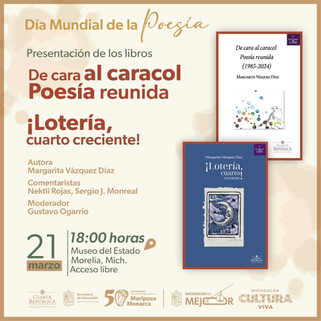 Contenedor de Arte | Cuatro décadas de poesía reunidas en nuevo libro de Margarita Vázquez