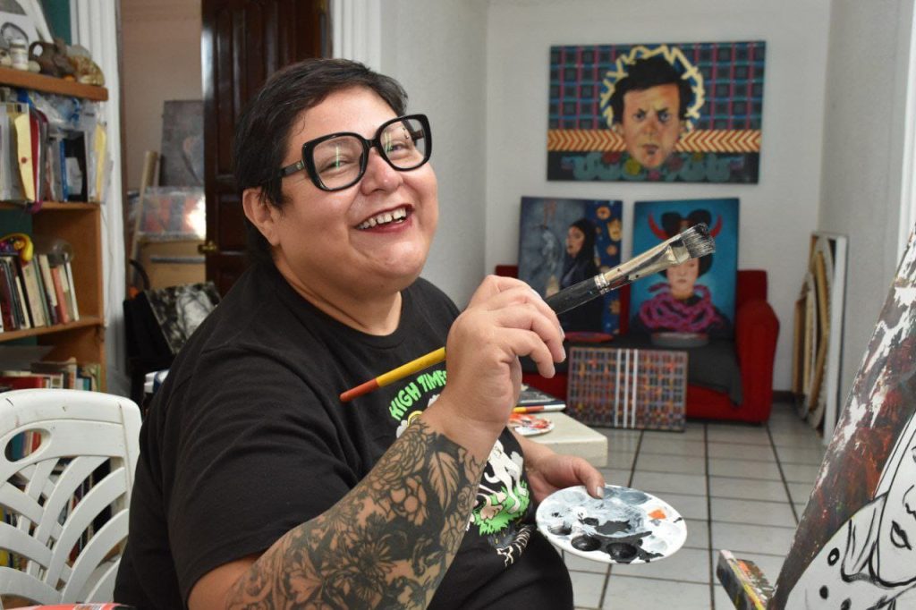 Contenedor de Arte | Calladita te ves más bonita, el arte de Irasema Parra que rompe el silencio