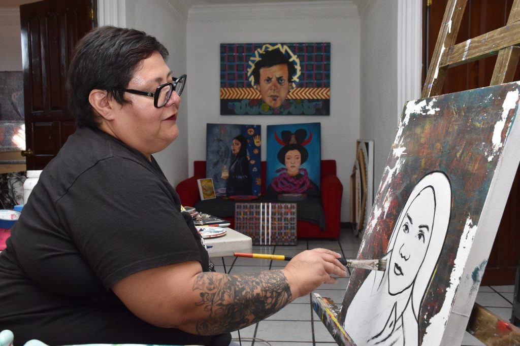 Contenedor de Arte | Calladita te ves más bonita, el arte de Irasema Parra que rompe el silencio