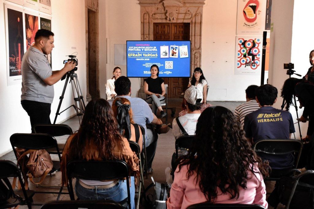 Contenedor de Arte | Lanzan convocatoria de Pintura y Estampa Efraín Vargas 2025