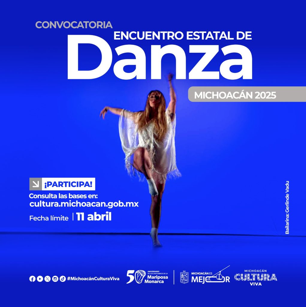 Contenedor de Arte | Abierta convocatoria para Encuentro Estatal de Danza Michoacán 2025