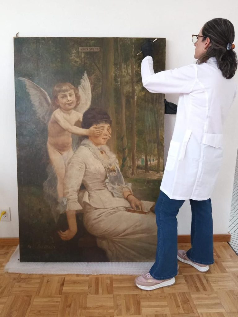 Contenedor de Arte | Restauran obras de Manuel Ocaranza y Juan O’Gorman