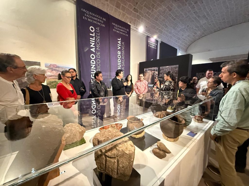 Contenedor de Arte | Michoacán expone hallazgos arqueológicos en Clavijero