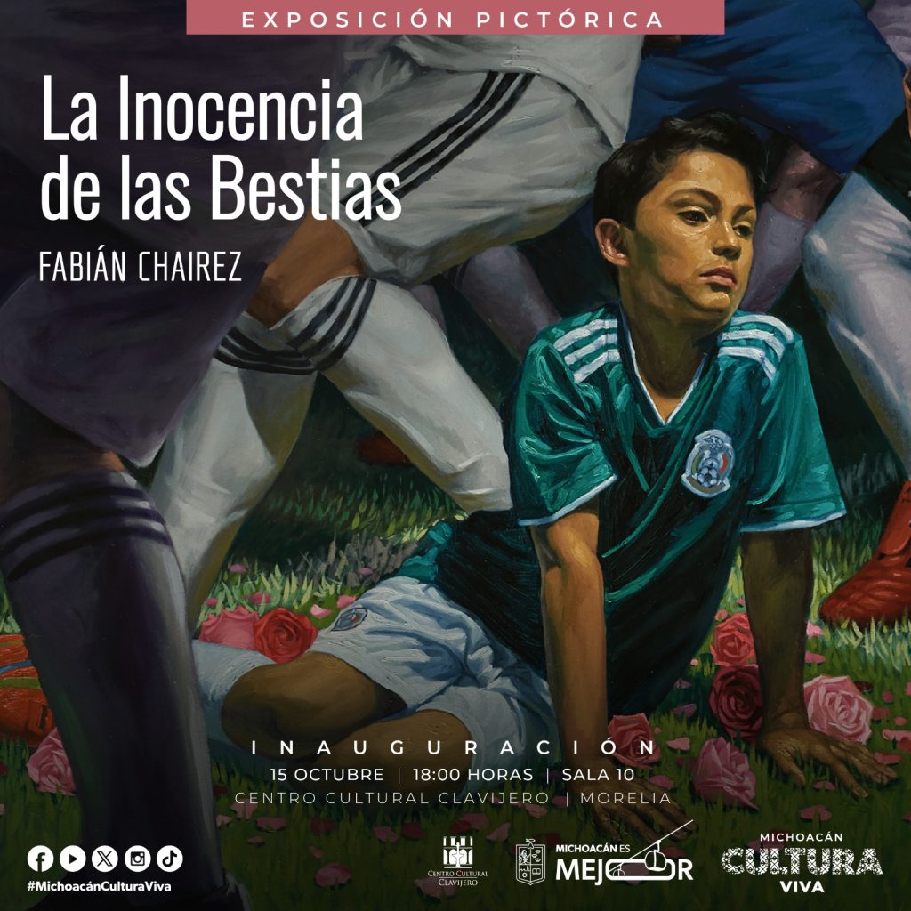 Contenedor de Arte | Fabián Cháirez llega al Clavijero con “La inocencia de las bestias”