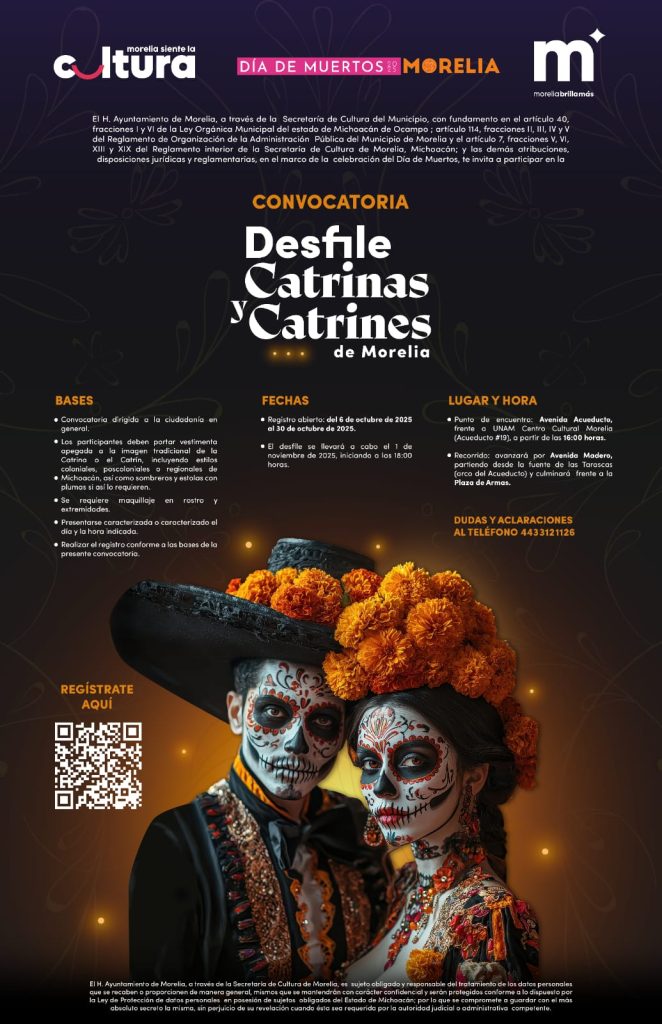 Contenedor de Arte | Presentan convocatoria para Desfile de Catrinas y Catrines