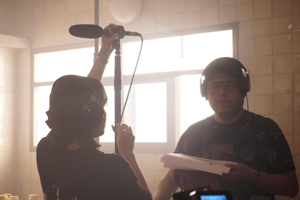 Contenedor de Arte | Jóvenes cineastas concluyen cortometraje “Silencio en casa” en Taller Alfredo Zalce