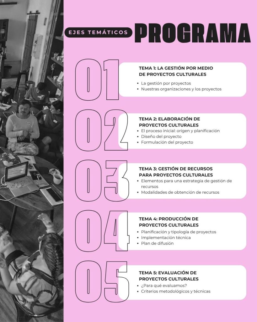 Contenedor de Arte | Anuncian la apertura de la Clínica de Diseño de Proyectos para Fondos Culturales