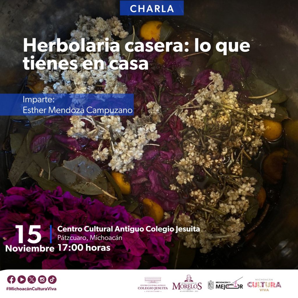 Contenedor de Arte | Charla sobre herbolaria casera en Pátzcuaro