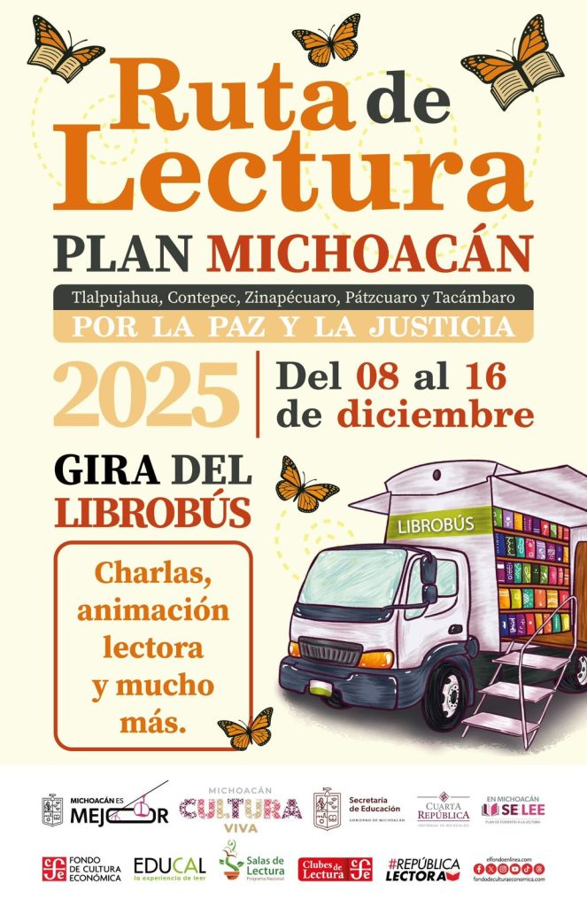 Contenedor de Arte | Ruta de lectura dentro del Plan Michoacán comenzará en diciembre