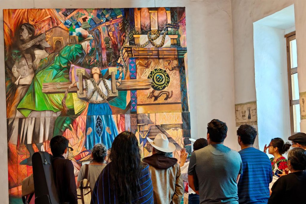 Contenedor de Arte | Exposición sobre la fuerza colectiva en Cherán