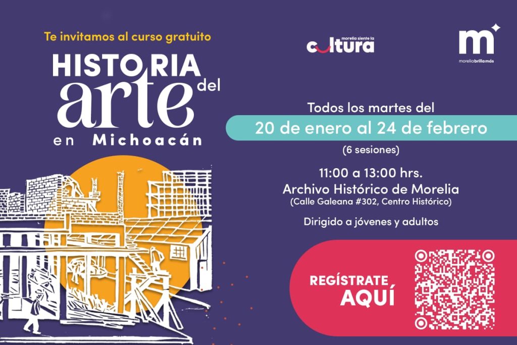 Contenedor de Arte | Morelia abre el año con cursos de historia del arte para público general