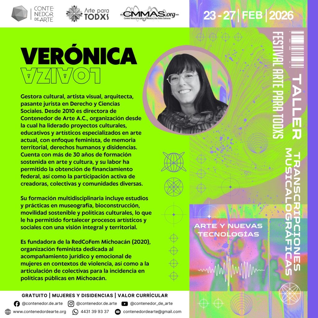 Contenedor de Arte | El festival Arte para Todxs convoca al Taller de Arte y Nuevas Tecnologías Contenedor de Arte | El festival Arte para Todxs convoca al Taller de Arte y Nuevas Tecnologías