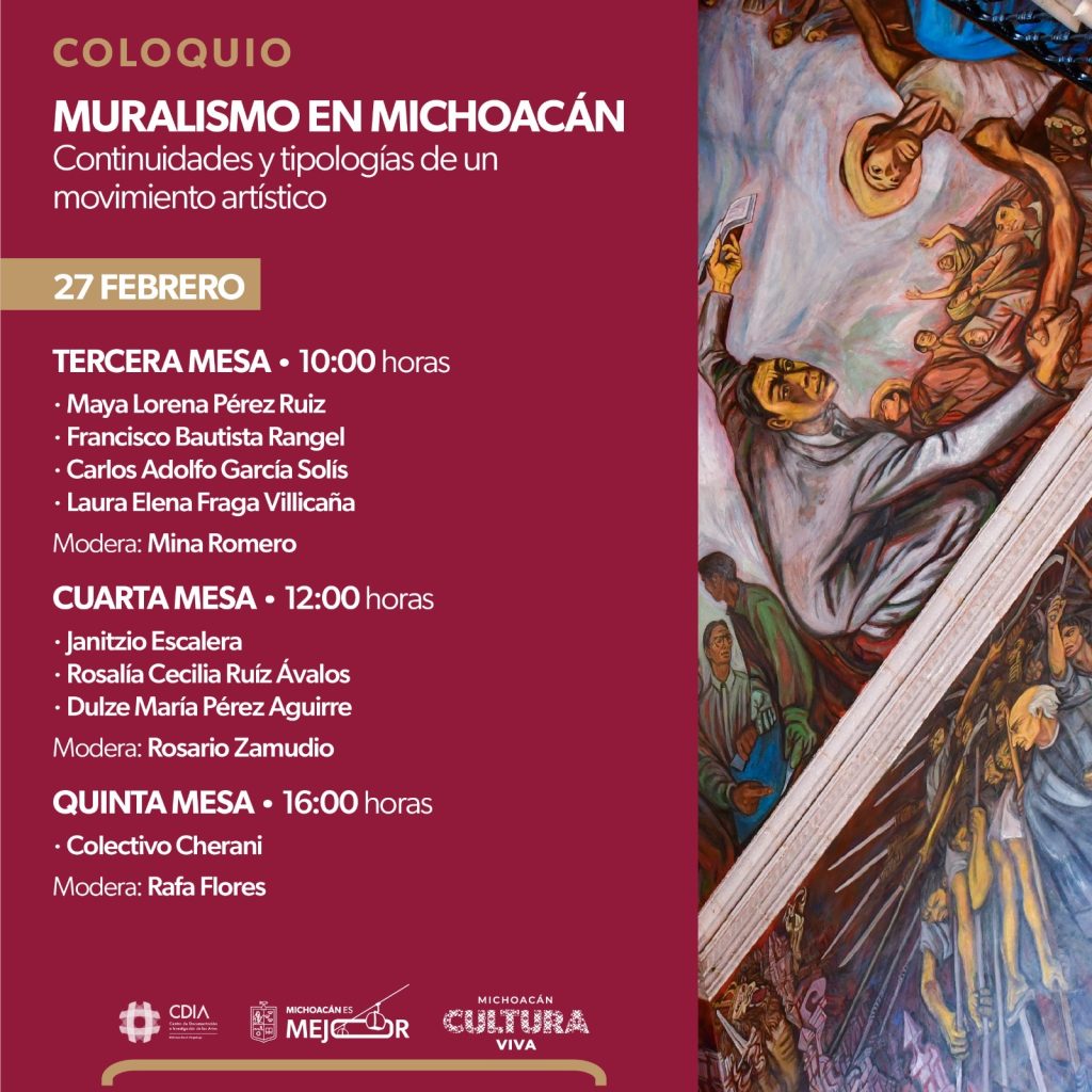 Contenedor de Arte | Únete al coloquio gratuito sobre muralismo en el clavijero