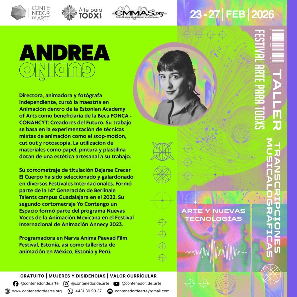 Contenedor de Arte | El festival Arte para Todxs convoca al Taller de Arte y Nuevas Tecnologías Contenedor de Arte | El festival Arte para Todxs convoca al Taller de Arte y Nuevas Tecnologías