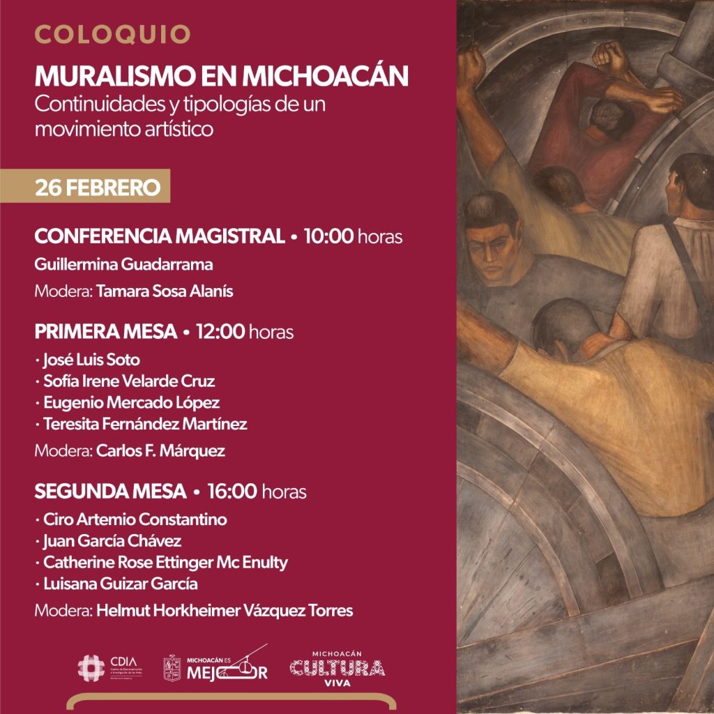 Contenedor de Arte | Únete al coloquio gratuito sobre muralismo en el clavijero