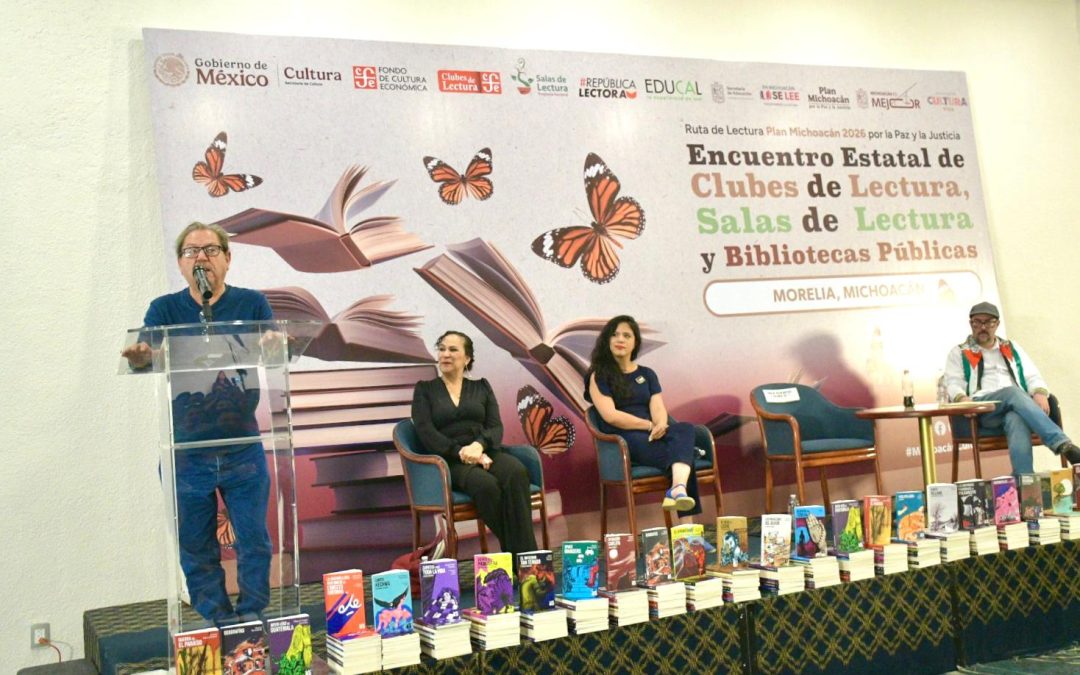 Voces lectoras se reúnen en el Encuentro Estatal de Clubes y Salas de Lectura