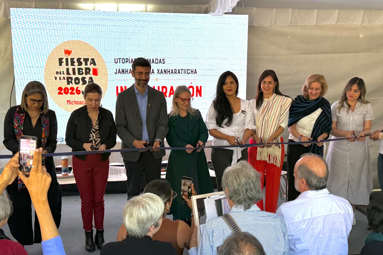 Inicia la Fiesta del Libro y la Rosa Michoacán con actividades en 6 municipios