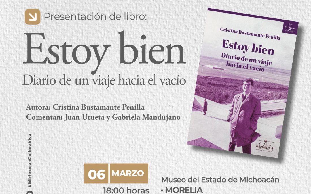 Presentación del libro de crónica sobre el duelo y la memoria; Obra ganadora de Palabras de Colibrí