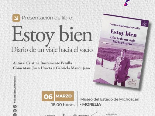 Presentación del libro de crónica sobre el duelo y la memoria; Obra ganadora de Palabras de Colibrí Presentación del libro de crónica sobre el duelo y la memoria; Obra ganadora de Palabras de Colibrí