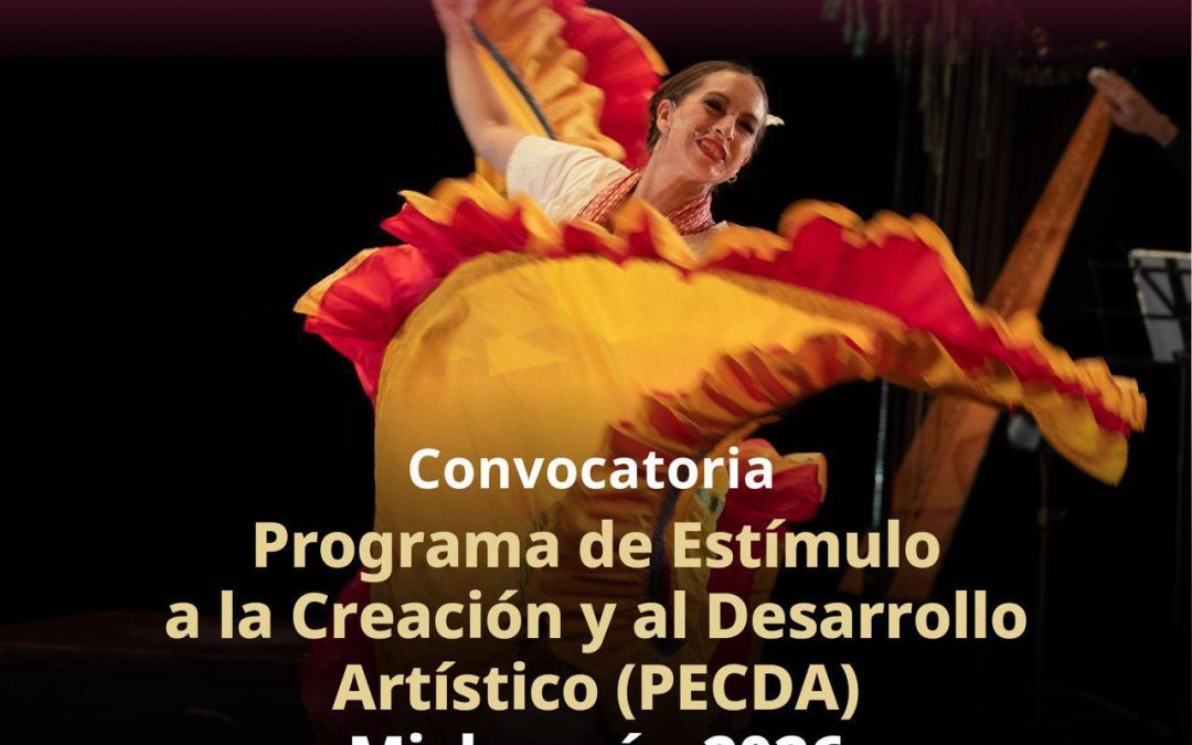 ¡Atención artistas! Última llamada para obtener uno de los 74 apoyos del PECDA