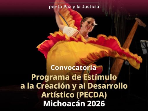 ¡Atención artistas! Última llamada para obtener uno de los 74 apoyos del PECDA ¡Atención artistas! Última llamada para obtener uno de los 74 apoyos del PECDA