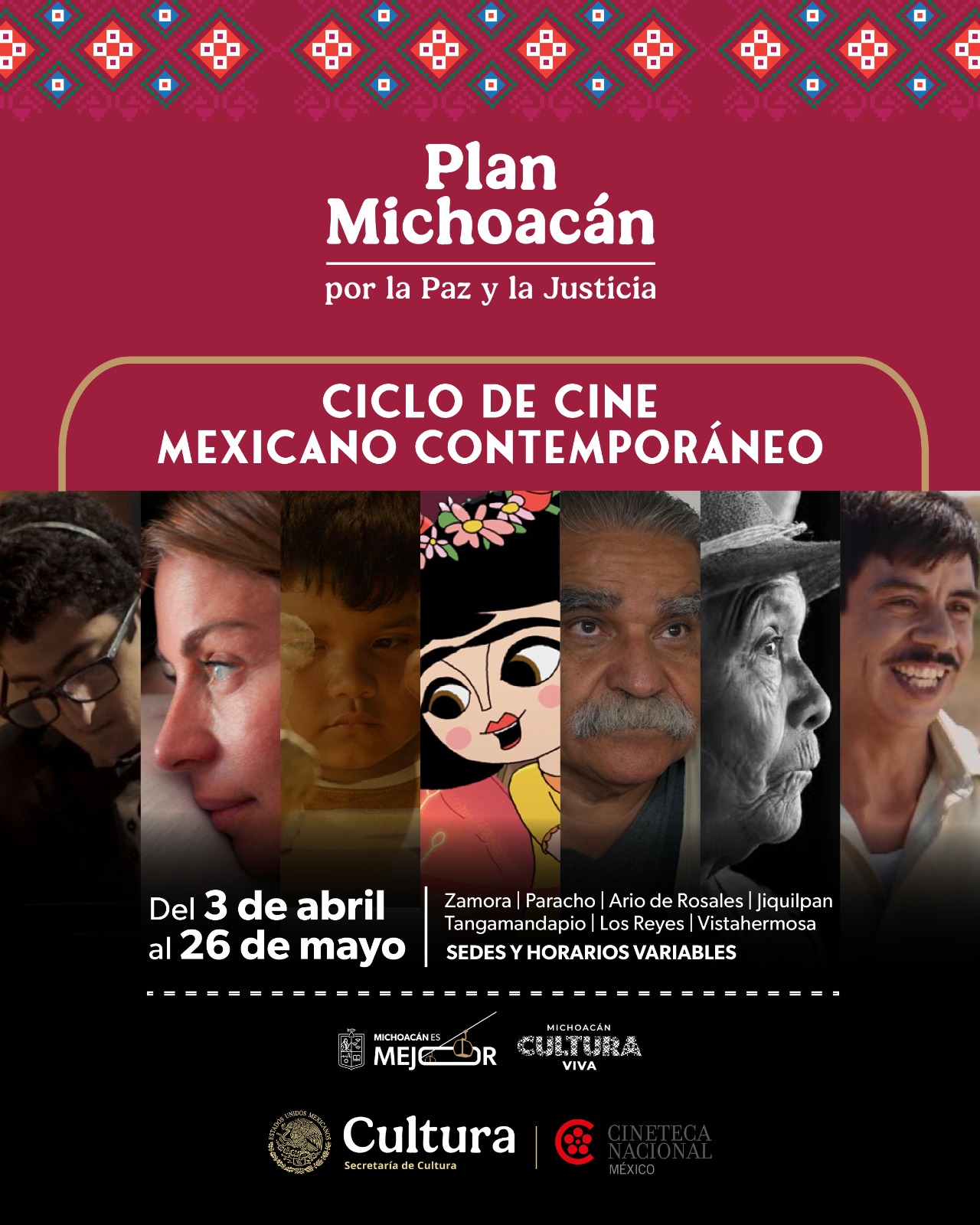 Cine mexicano gratuito llega a 7 municipios de Michoacán