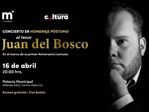 Concierto en homenaje póstumo al tenor Juan del Bosco Concierto en homenaje póstumo al tenor Juan del Bosco