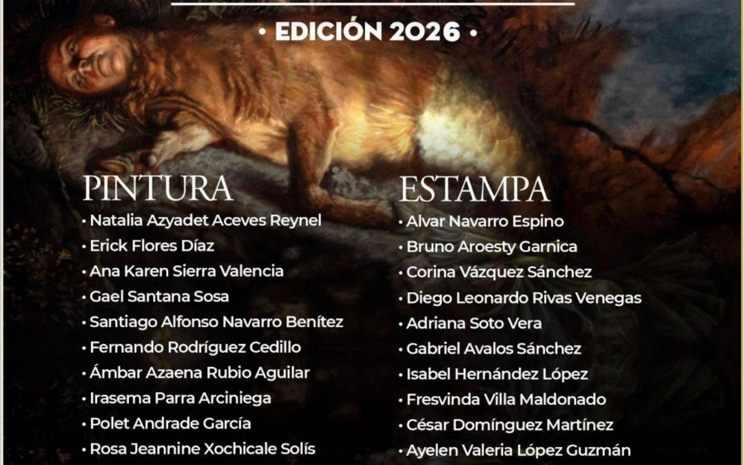 Contenedor de Arte | Conoce a las y los seleccionados del Encuentro Estatal de Pintura y Estampa “Efraín Vargas” 2026