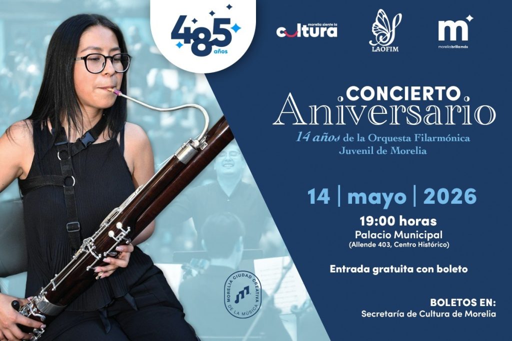 Contenedor de Arte | Invita SeCultura Morelia a concierto por los 14 años de Laofim Contenedor de Arte | Invita SeCultura Morelia a concierto por los 14 años de Laofim