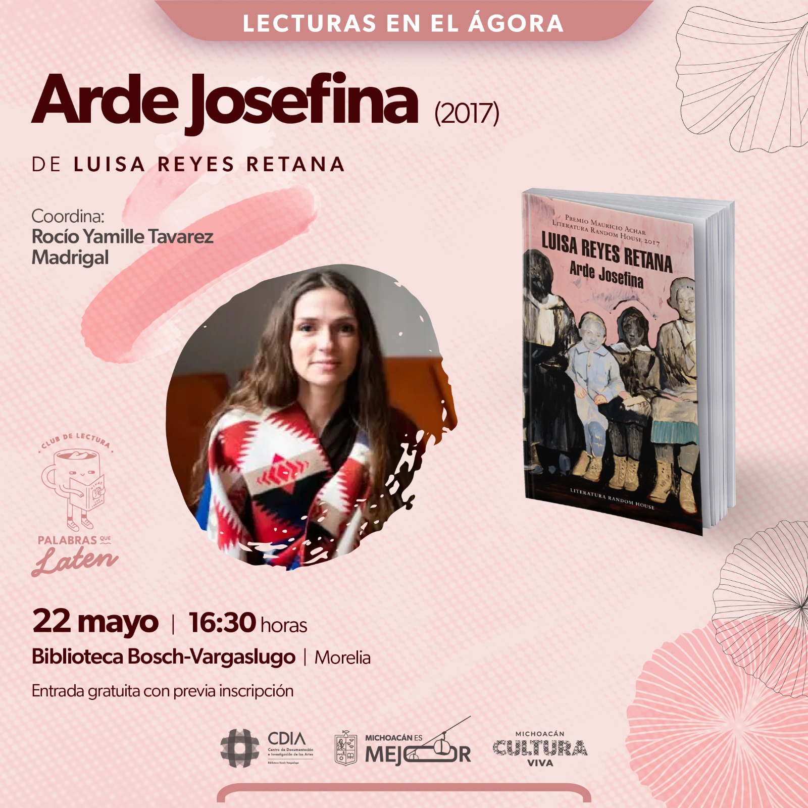 SECUM invita a reflexionar sobre el abandono con la novela “Arde Josefina” en el Clavijero