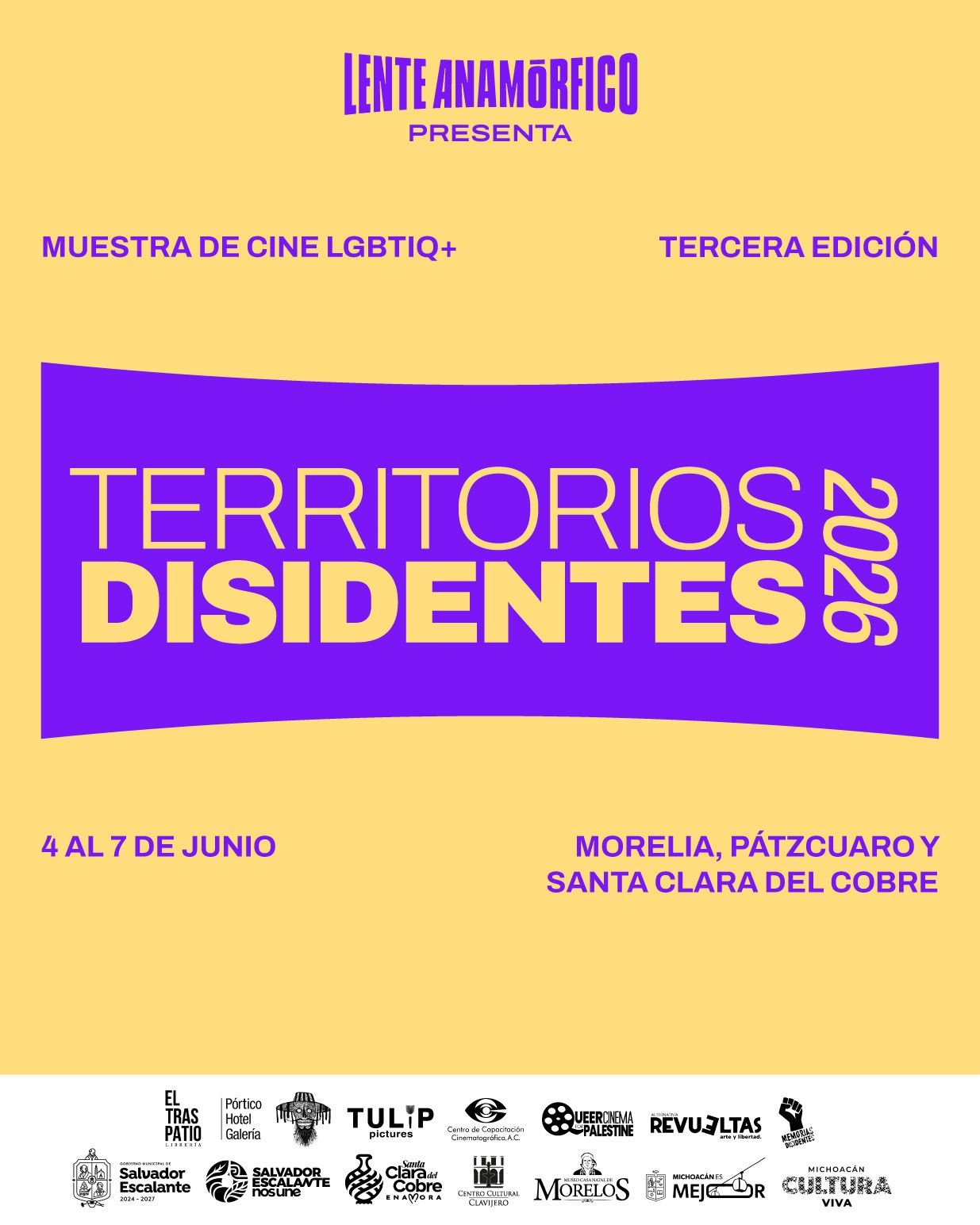 Muestra de cine Territorios Disidentes