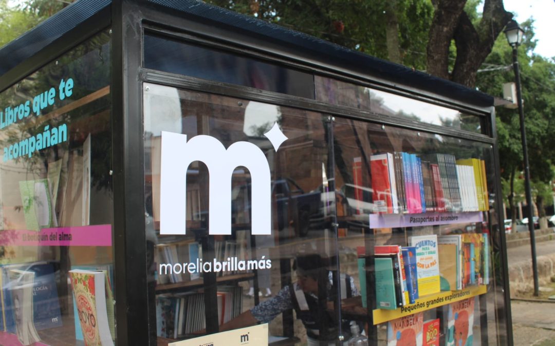 Cabinas de Lectura “Morelia se Lee” consolidan su éxito durante su primer mes de operación