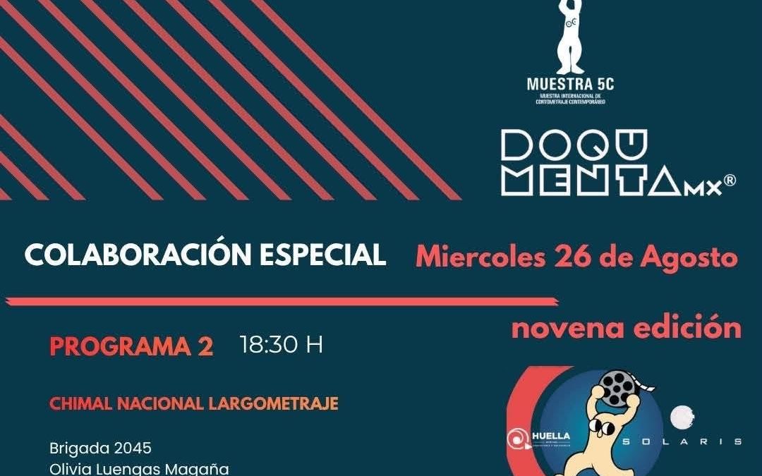 ¡Muestra Internacional de Cortometraje Contemporáneo (5C) festeja su 9a Edición en Morelia!