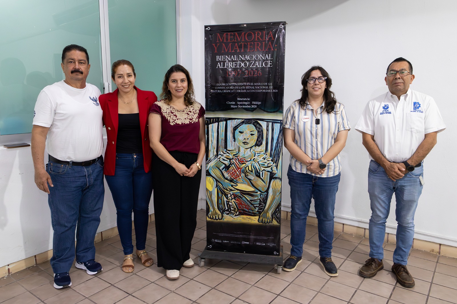 Contenedor de Arte | Llega a Apatzingán la exposición “Memoria y Materia” de la Bienal Alfredo Zalce