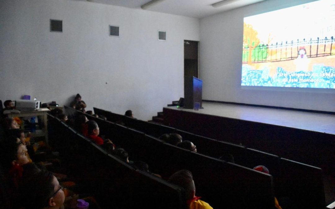 Secretaría de Educación lleva la Muestra Infantil de Cine Educativo a escuelas de Copándaro y Morelia