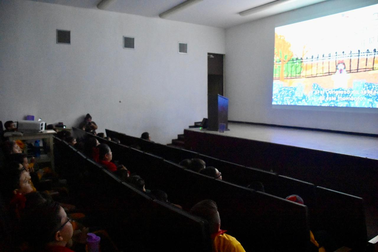 Secretaría de Educación lleva la Muestra Infantil de Cine Educativo a escuelas de Copándaro y Morelia