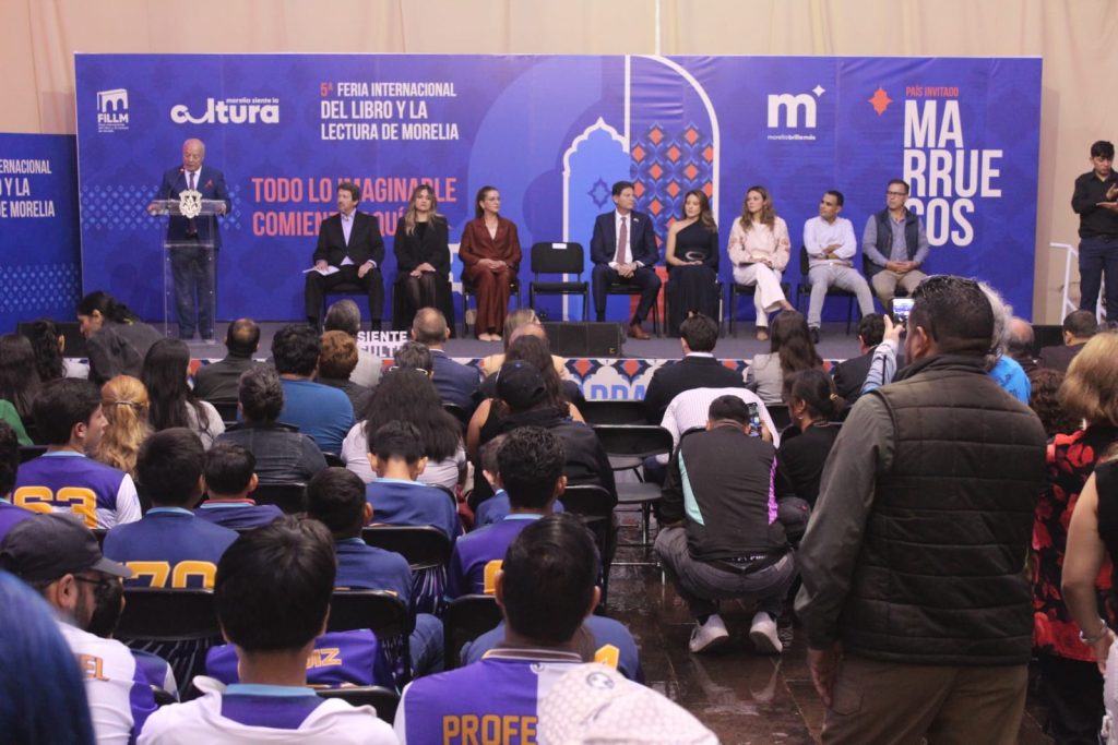Contenedor de Arte | Se inaugura 5ta Feria Internacional del Libro y la Lectura de Morelia Contenedor de Arte | Se inaugura 5ta Feria Internacional del Libro y la Lectura de Morelia