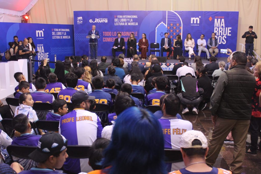 Contenedor de Arte | Se inaugura 5ta Feria Internacional del Libro y la Lectura de Morelia Contenedor de Arte | Se inaugura 5ta Feria Internacional del Libro y la Lectura de Morelia