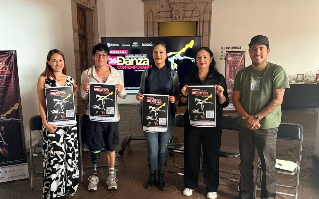 Muestra Estatal de Danza Contemporánea se llevará a 14 municipios